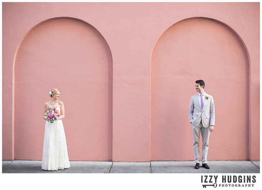 The Pink House DIY Savannah wedding photo