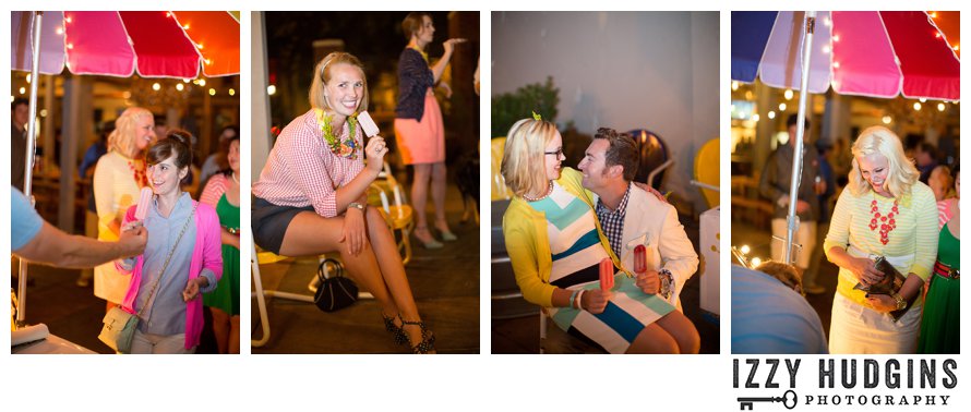 Summer Save the Date Engagement Party King of Pops photo