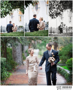 Brockington Hall Savannah Spring Elopement Gold Wedding Dress Wedding Photographer