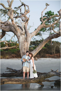 Driftwood Beach Jekyll Island Savannah wedding photographer