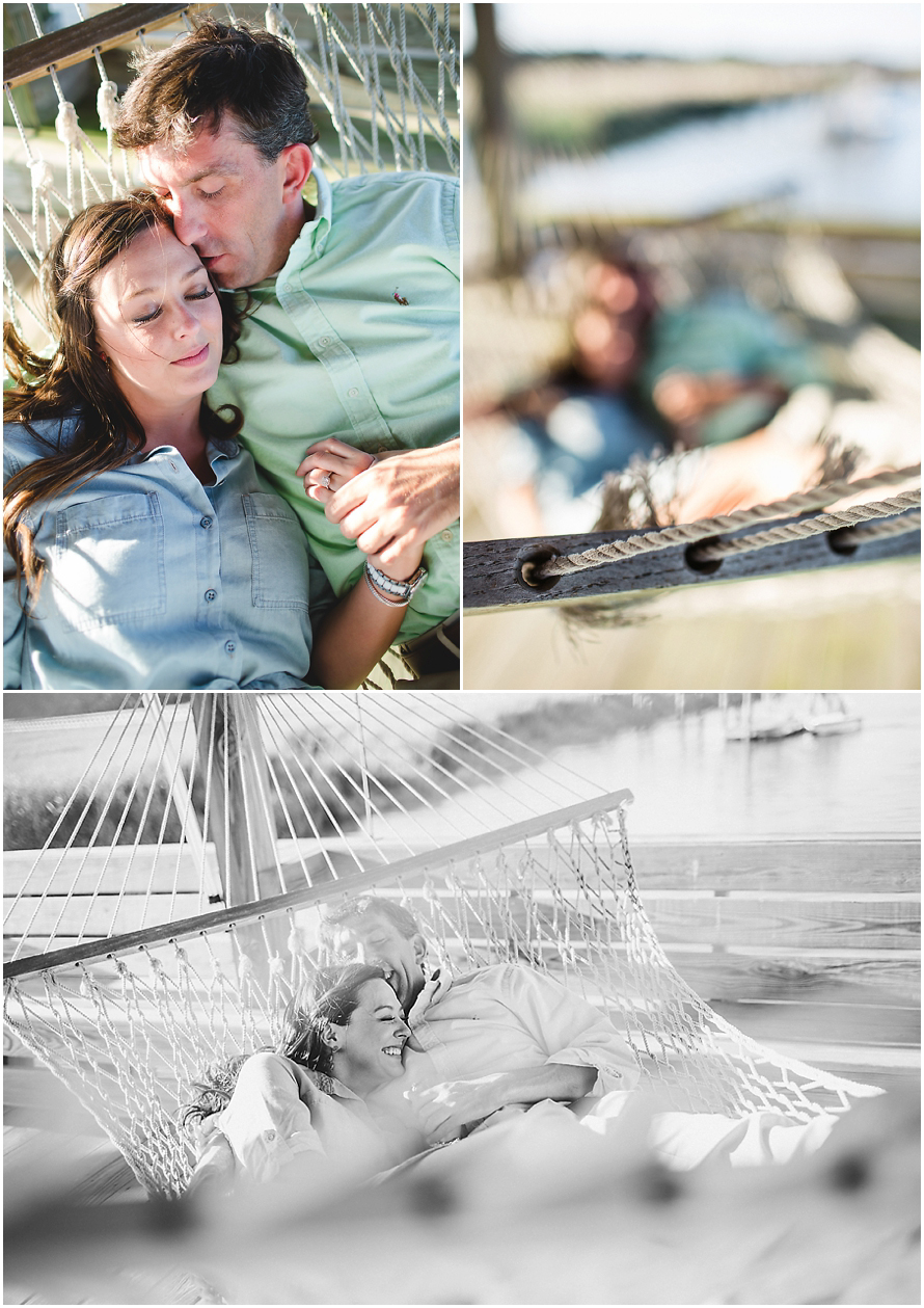 Coastal Waterfront Engagement Session | Wedding Photographer The Landings | Izzy Hudgins Photography