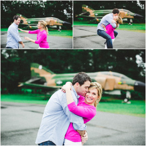 The Mighty Eighth Airforce Museum Engagement Session