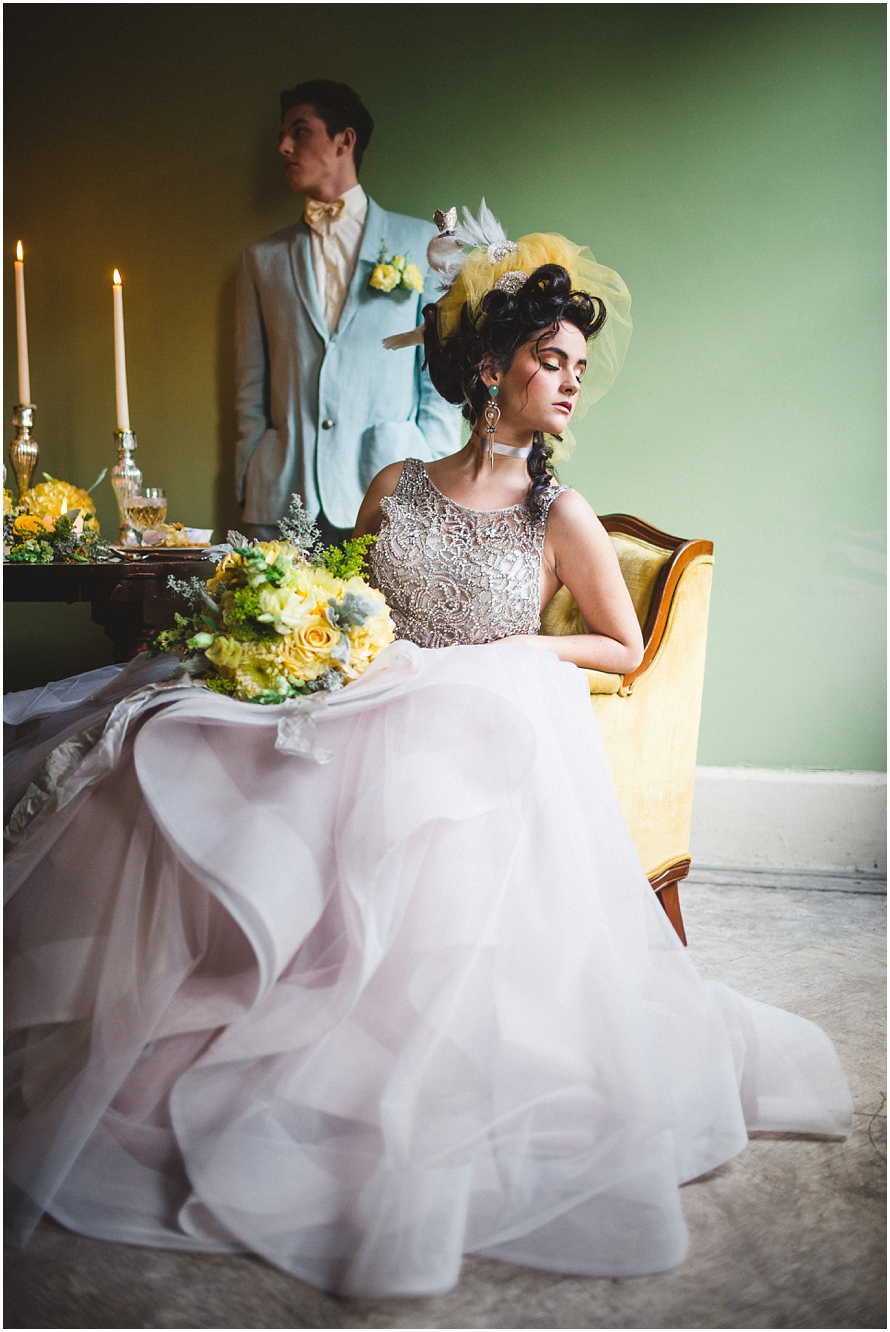hayley paige - marie antionette inspired wedding