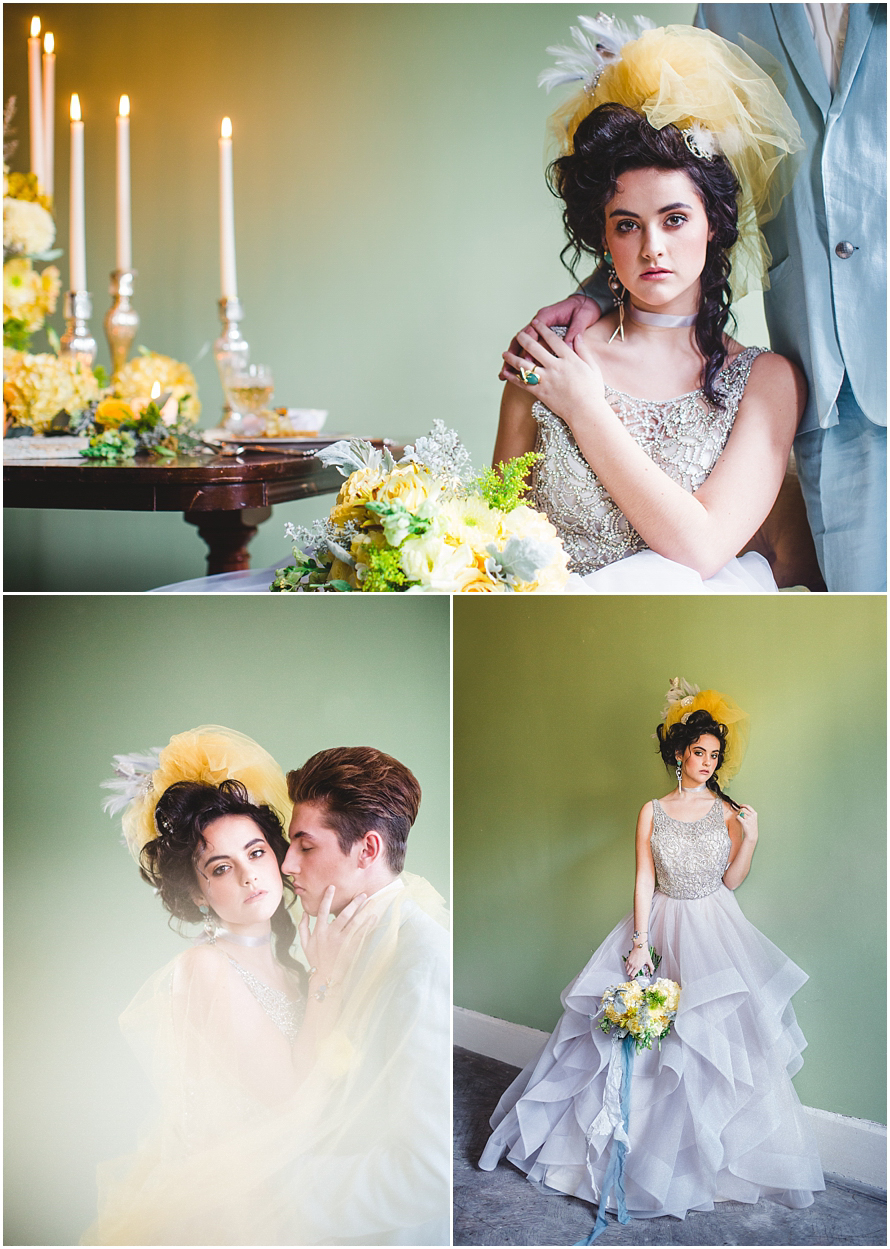 hayley paige - marie antionette inspired wedding