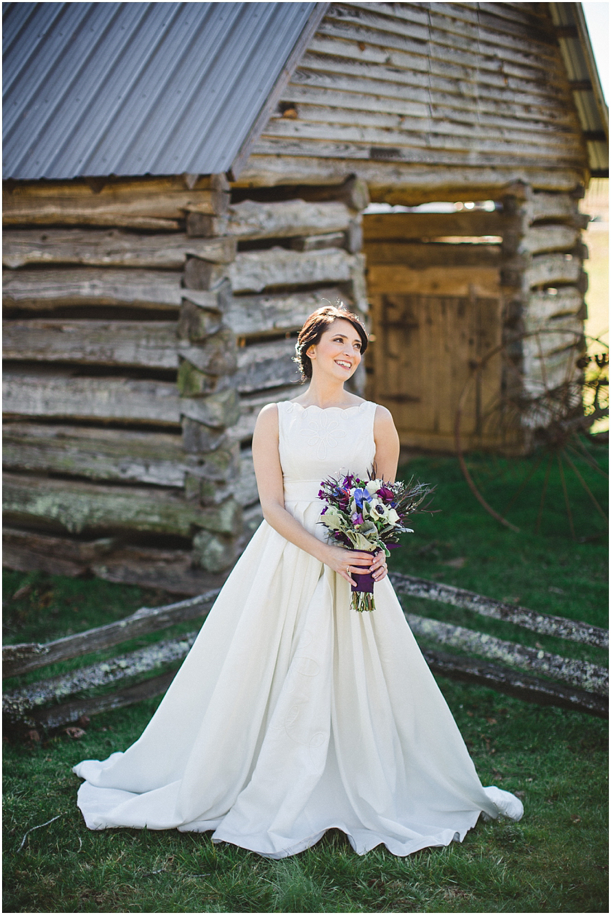 rustic wedding - asheville wedding photographer