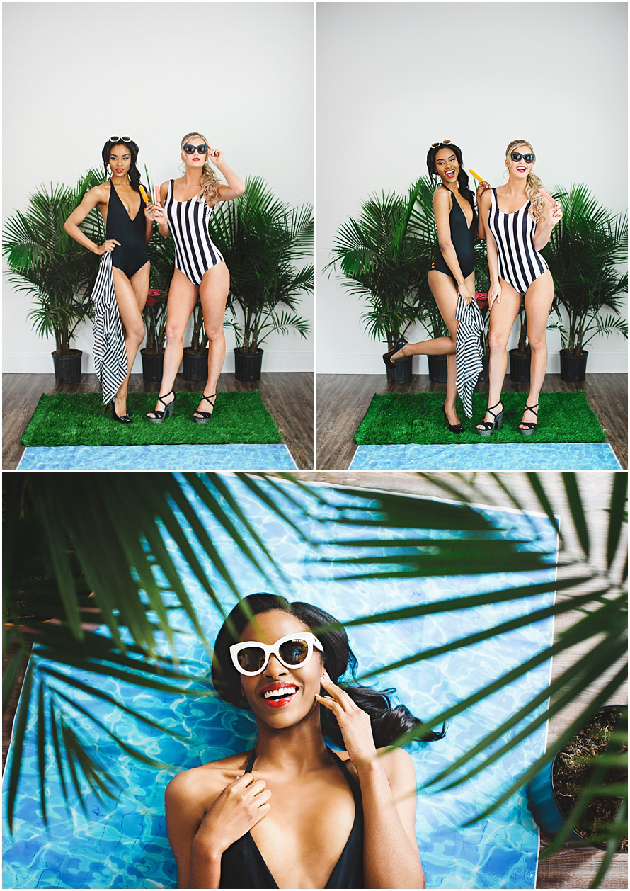 Pool Party Editorial Barbie Inspired