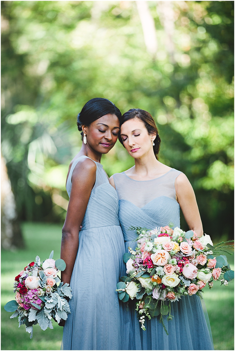 palmetto bluff wedding - jenny yoo bridesmaids - sea island wedding photographer