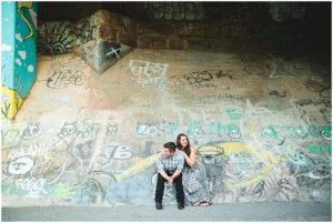 atlanta beltline engagement session - urban engagement session
