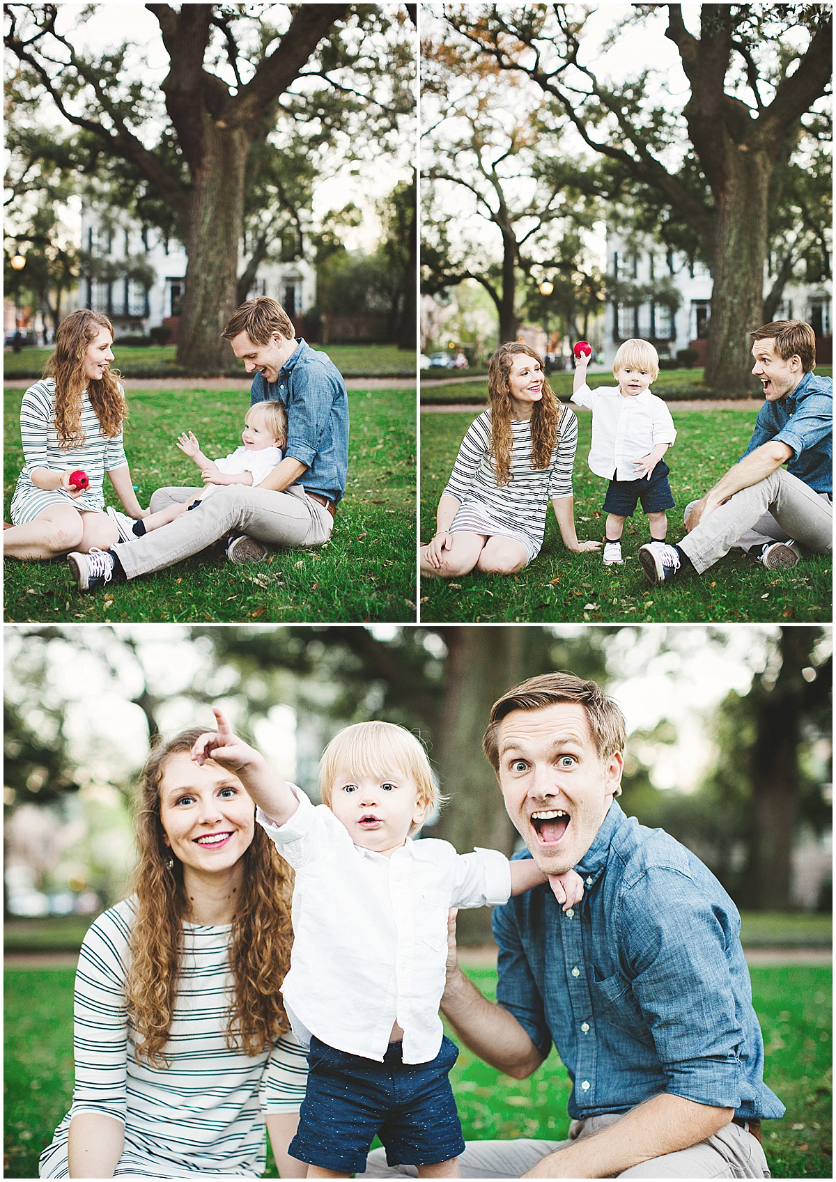 spring family portraits - Savannah portrait photographer