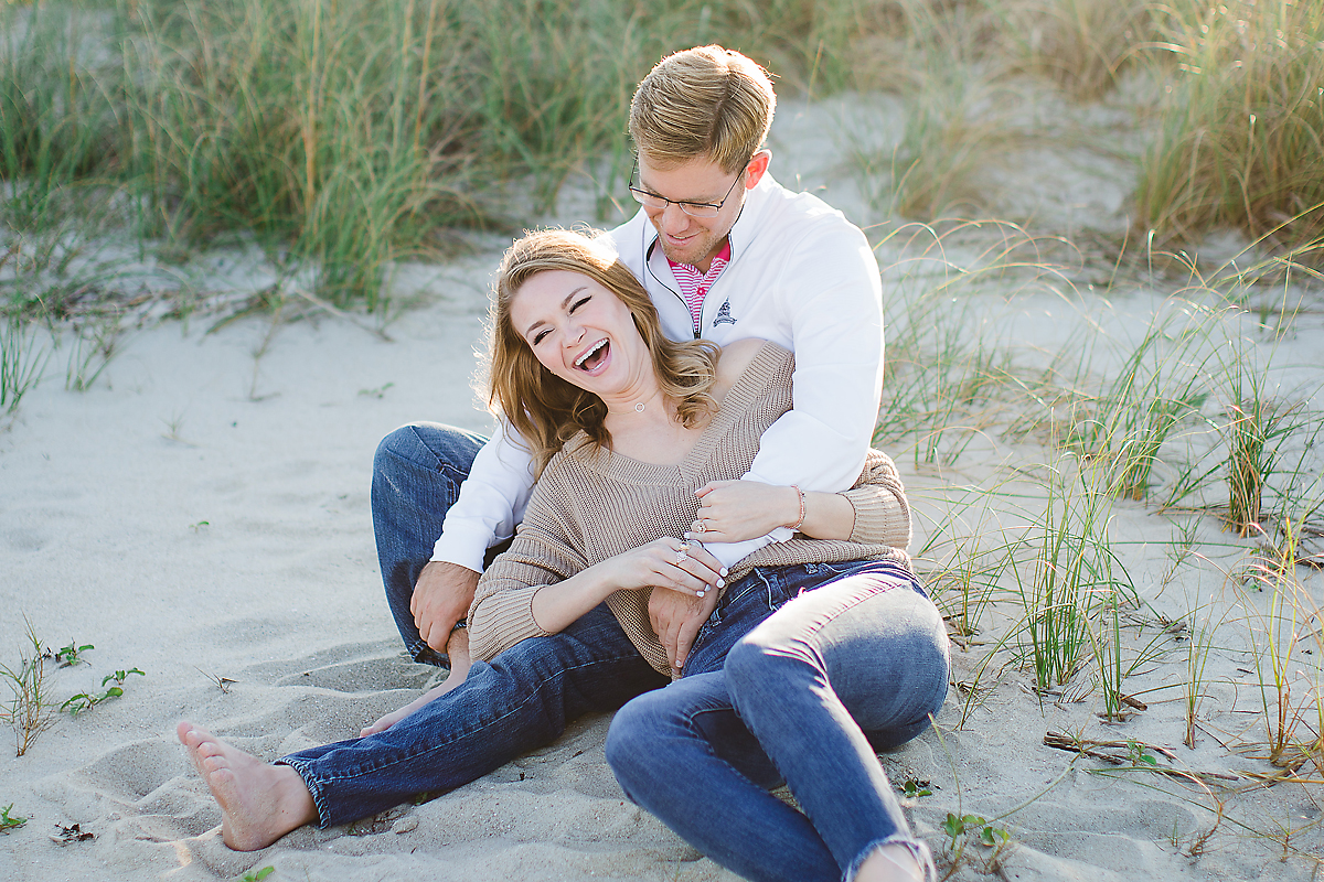 Tybee Beach Engagement Session