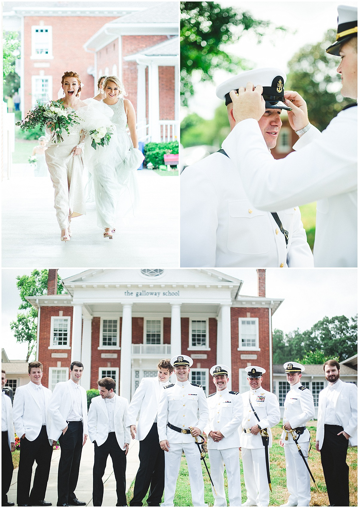 Atlanta wedding - white & green wedding - Galloway School & The Estate