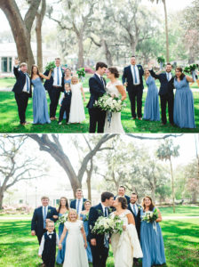 Georgia State Railroad Museum, Savannah Georgia Wedding - Izzy Hudgins Photography Dusty Blue Bridesmaids
