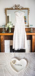 Sarah and Aron’s Downtown Savannah Elopement – Savannah Elopement Photographer - Lace wedding gown