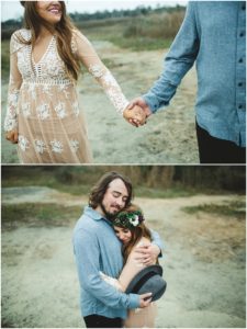 boho engagement session - teepee, cactus, colorful - savannah wedding photographer