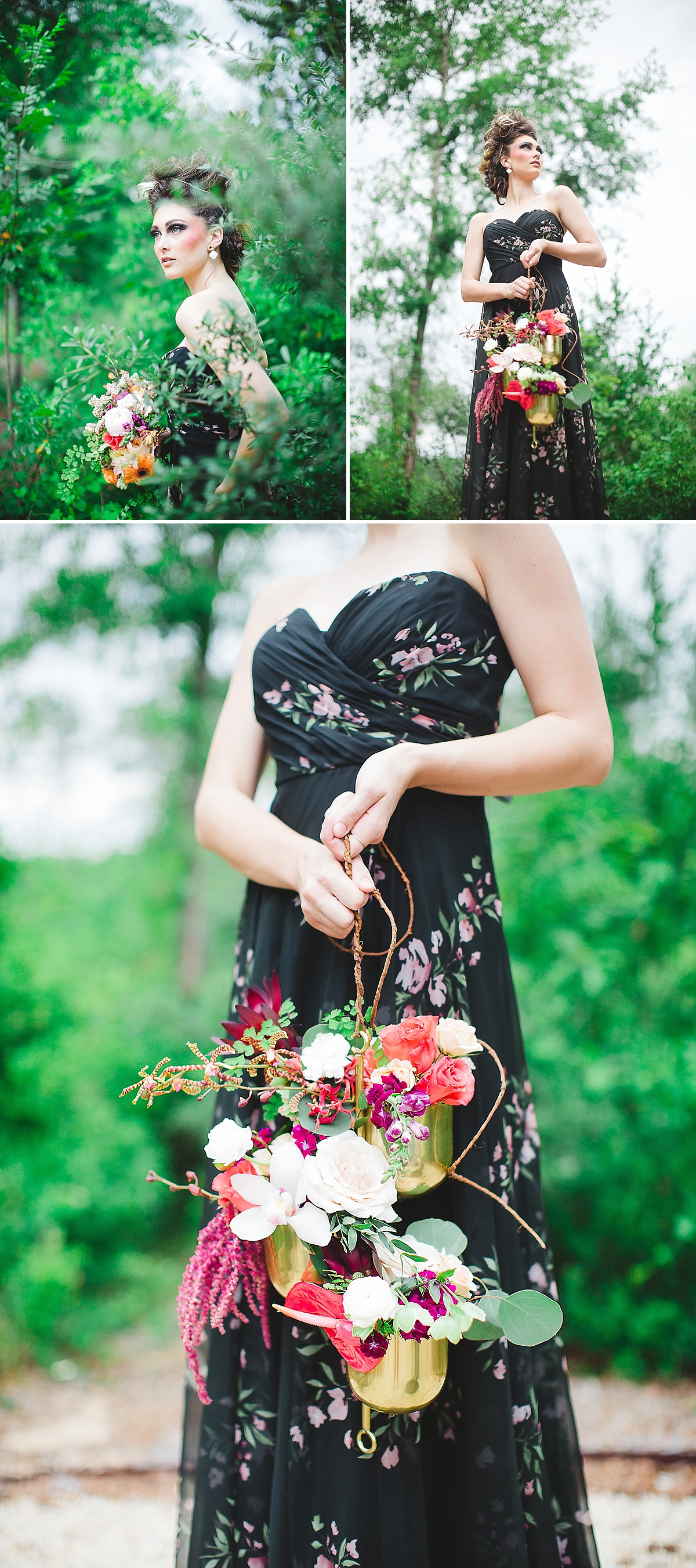 Glamping inspired wedding styled shoot at Coldwater Gardens with Jenny Yoo bridesmaids | Izzy Hudgins Photography