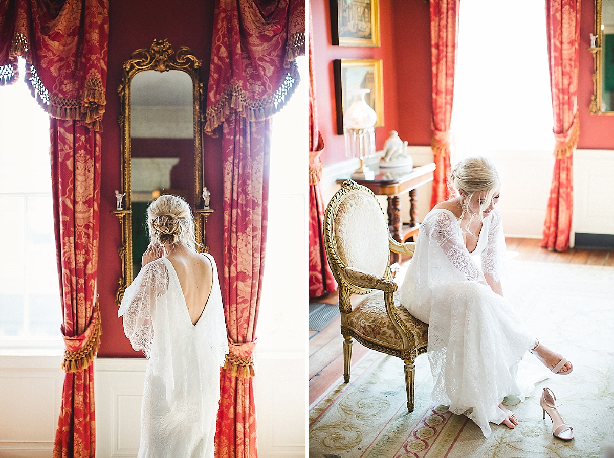 Karleigh and Andrea’s William Aiken House Charleston Wedding | Lis Simon Wedding Gown | Izzy Hudgins Photography