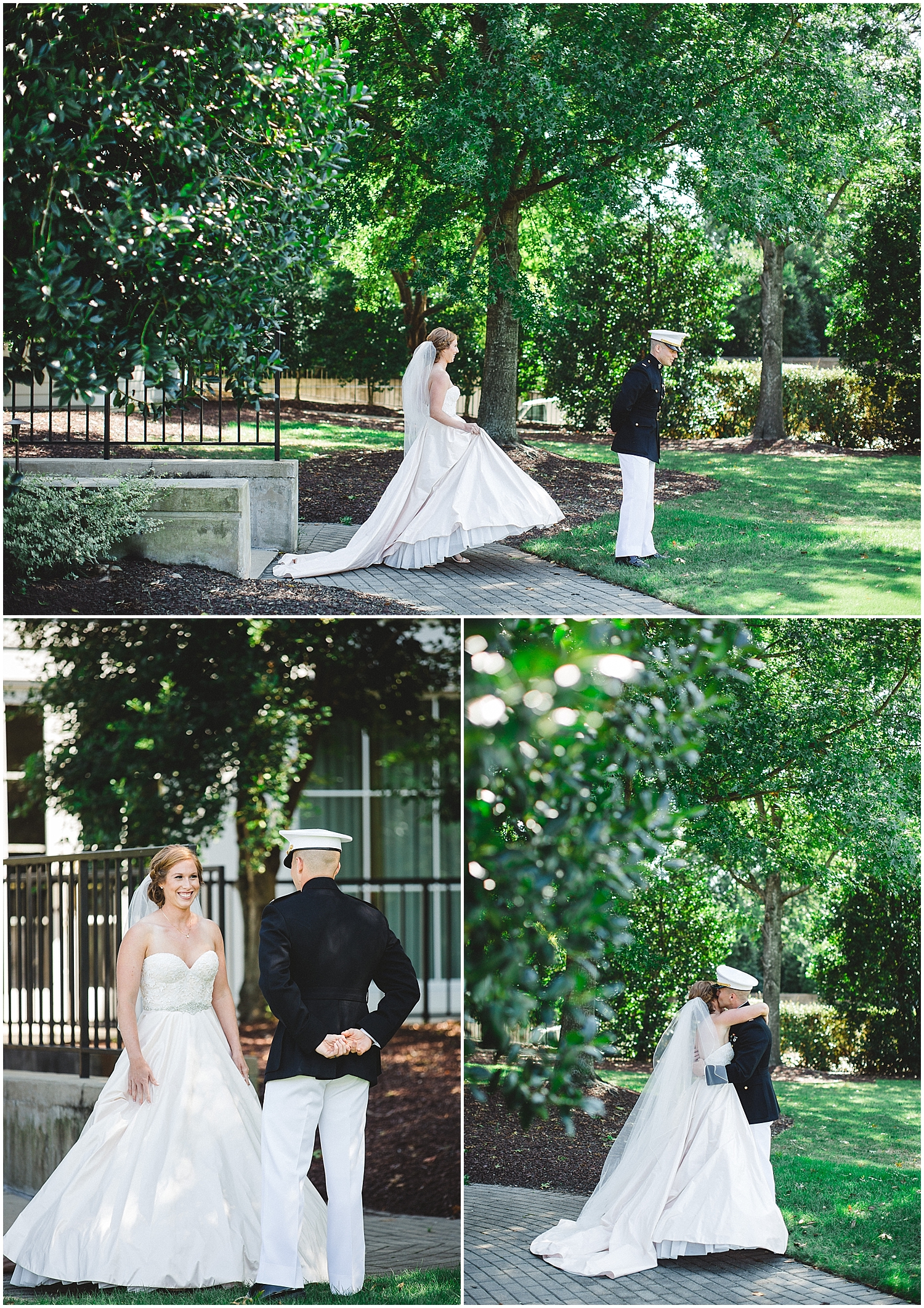 First Look - Savannah, Atlanta, Charlotte, Asheville, Raleigh Wedding Photographer