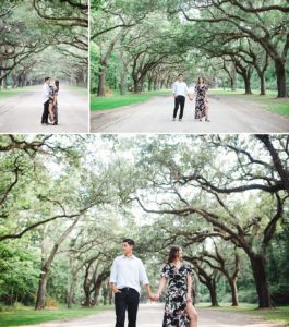 Courtney and Newton’s Wormsloe Engagement Session | Savannah Wedding Photographer – Izzy Hudgins Photography