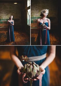 The Engine Room Wedding Inspiration – Blue Bridesmaids | Izzy Hudgins Photography