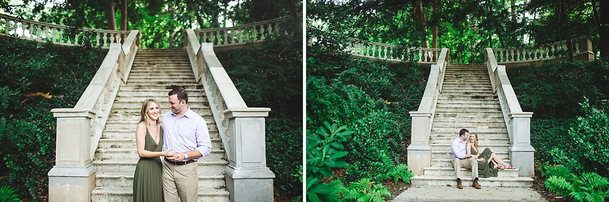 Engagement Session at Cator Woolford Gardens, in Atlanta, Georgia. | Izzy Hudgins Photography