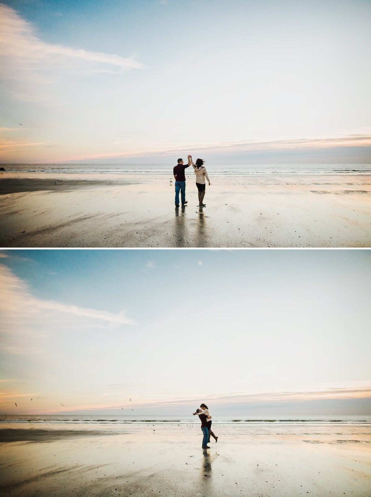 Couples photo session on the beach | Izzy Hudgins Photography