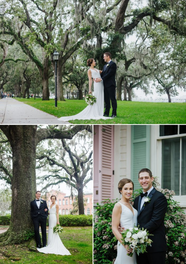 Classic Black Tuxedos – Savannah Wedding Photographer – Izzy Hudgins Photography