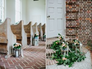 Lindsey and Matt’s romantic southern wedding at Whitefield Chapel | Izzy Hudgins Photography