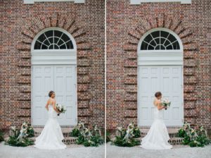Lindsey’s bridal portraits at Whitefield Chapel at Bethesda Academy | Izzy Hudgins
