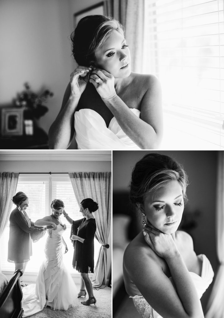 Lindsey in a taffeta mermaid wedding dress | Izzy Hudgins Photography