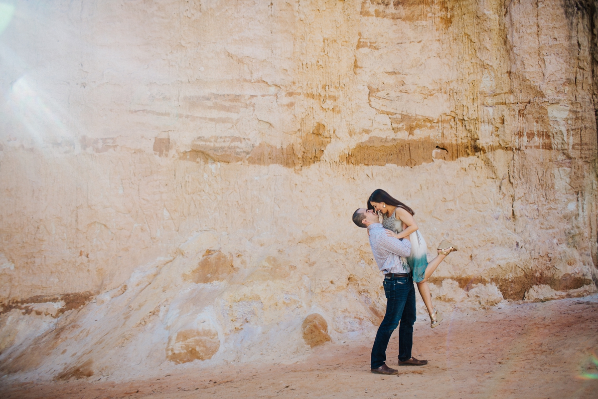 Providence Canyon Engagement shoot | Atlanta wedding photographer Izzy Hudgins Photography