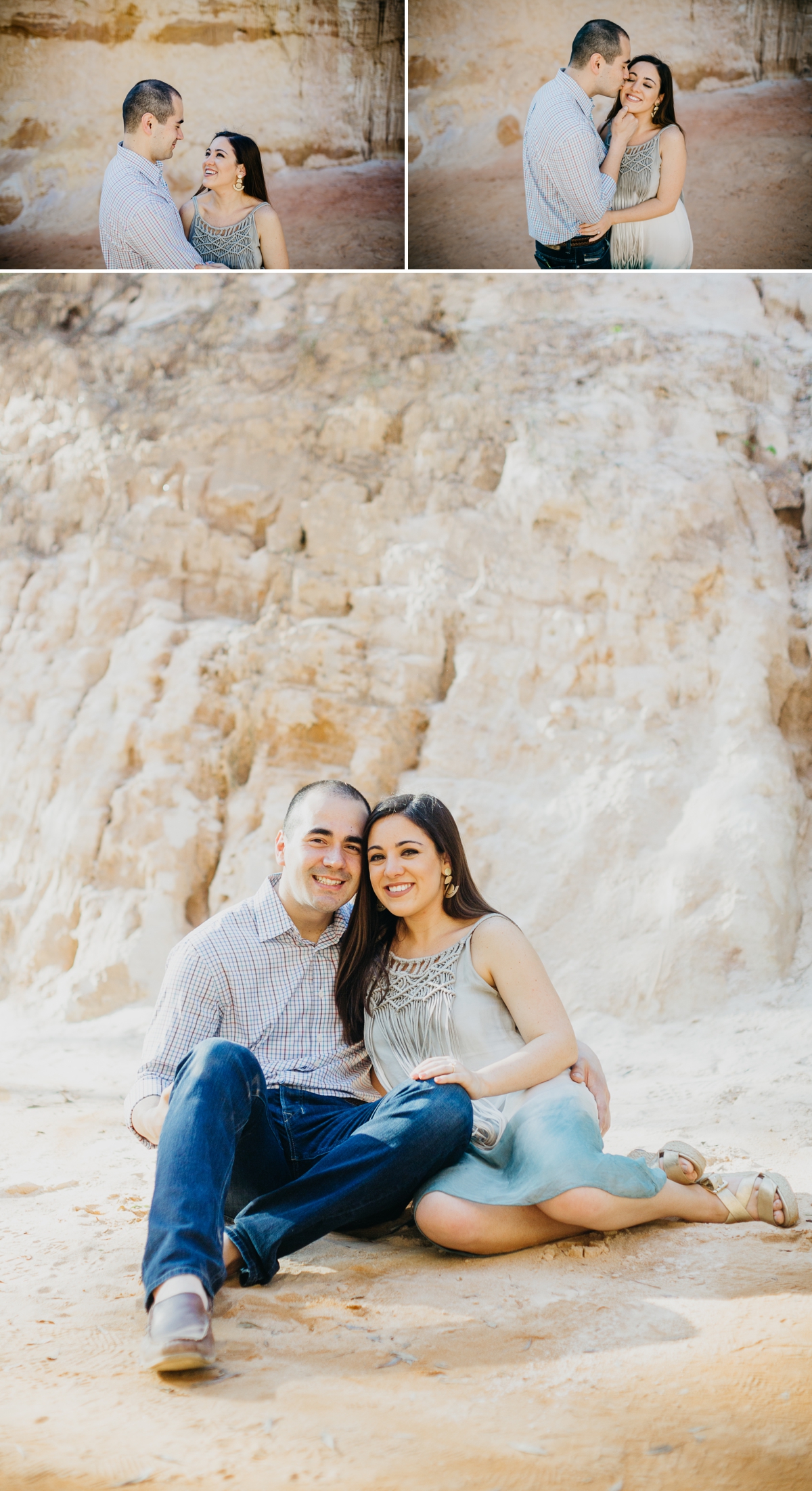 Hannah & Jarrod’s Providence Canyon engagement shoot by Izzy Hudgins Photography