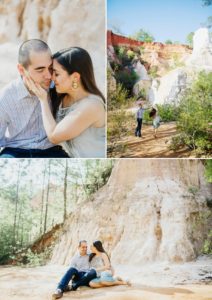 Hannah & Jarrod’s Providence Canyon engagement shoot by Izzy Hudgins Photography