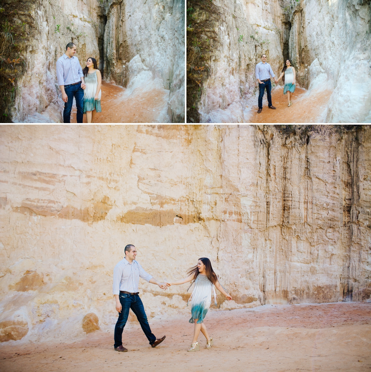 Providence Canyon Engagement shoot | Atlanta wedding photographer Izzy Hudgins Photography
