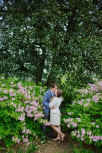 Atlanta spring engagement session at Piedmont Park – Izzy Hudgins Photography