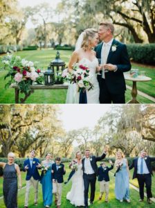 Dusty blue and pink Spring wedding by Design Studio South