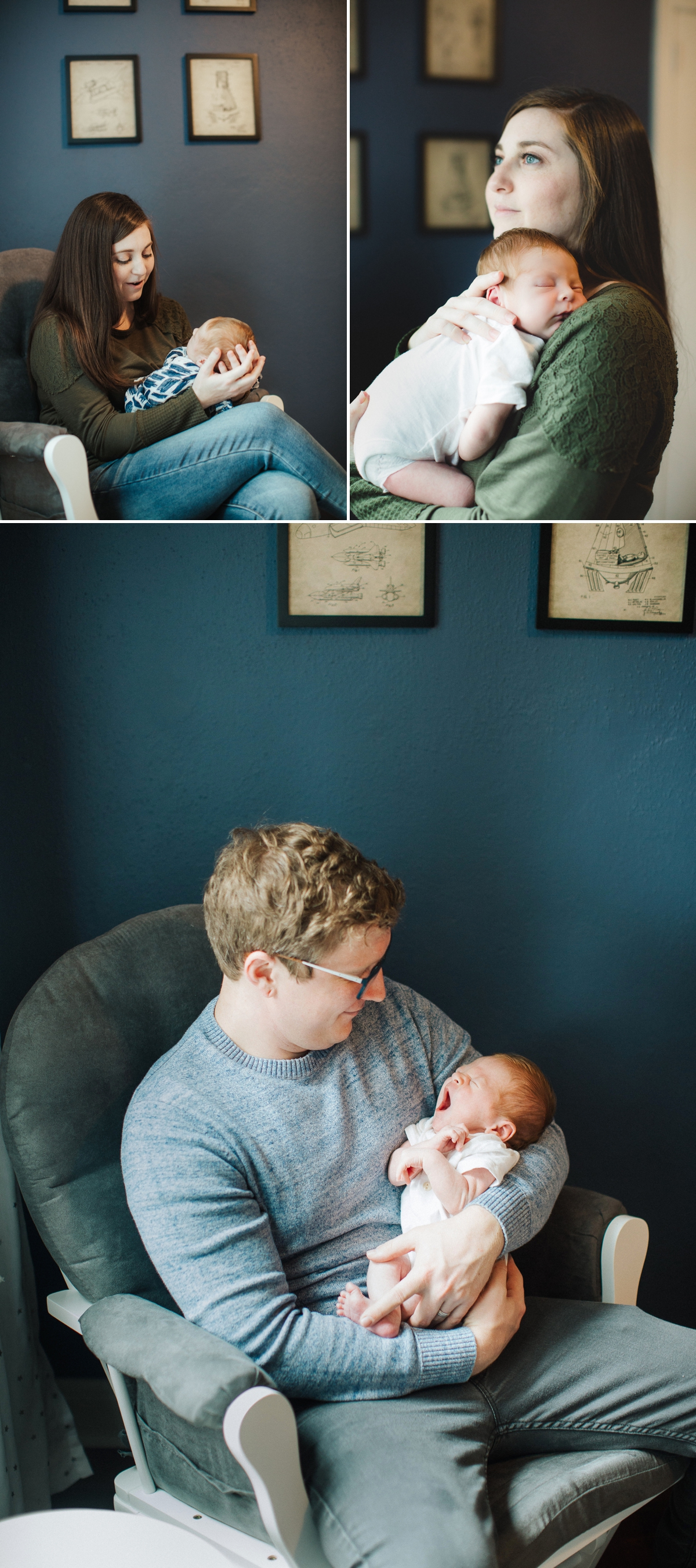 Lifestyle Newborn Session with Baby Ezra – Izzy Hudgins Photography