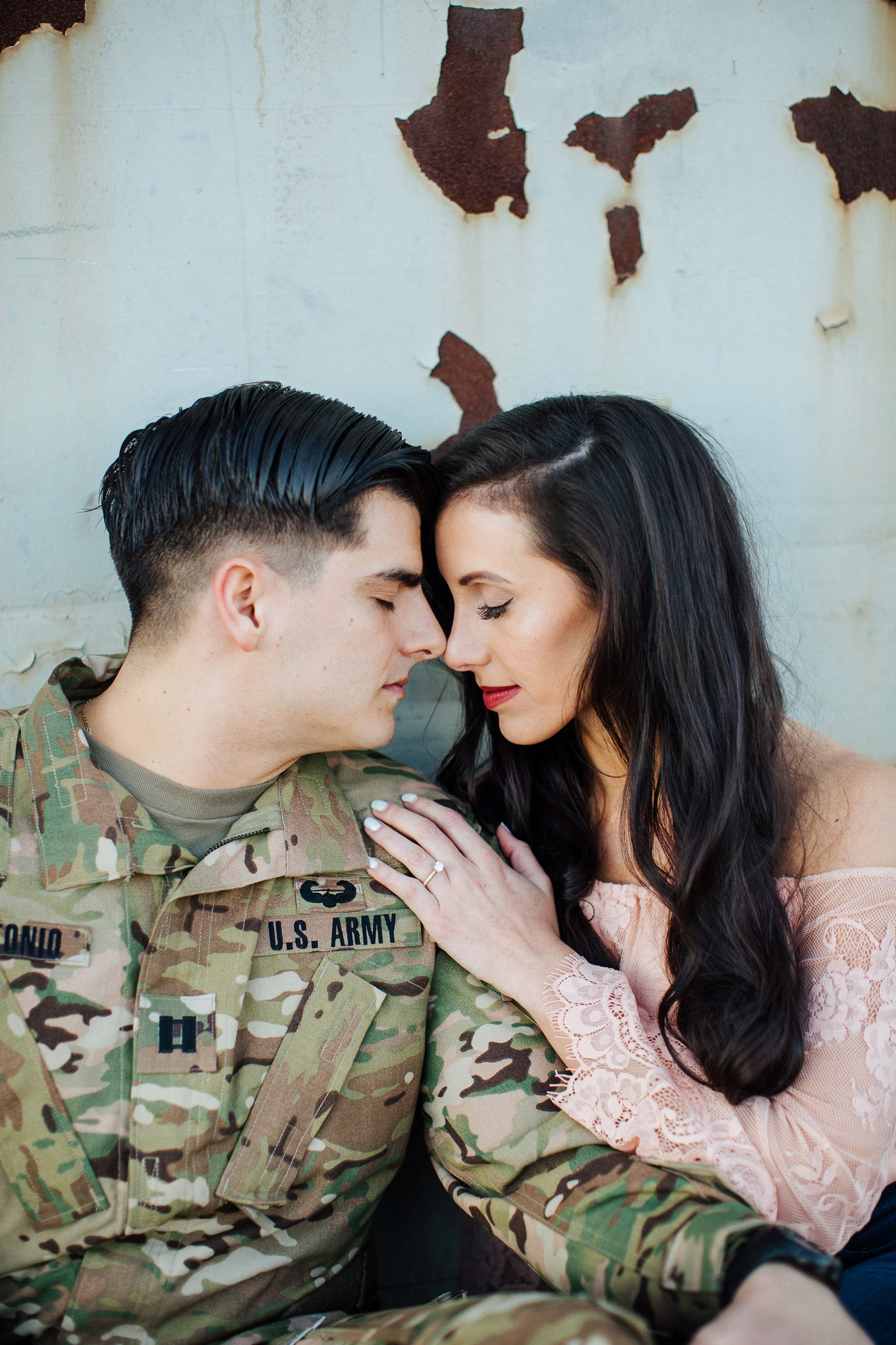 Carly and Colin’s Hunter Army Airfield Engagement Session by Izzy Hudgins Photography