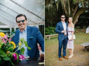 Tessa and Matt’s Charleston Backyard Wedding by Izzy Hudgins Photography