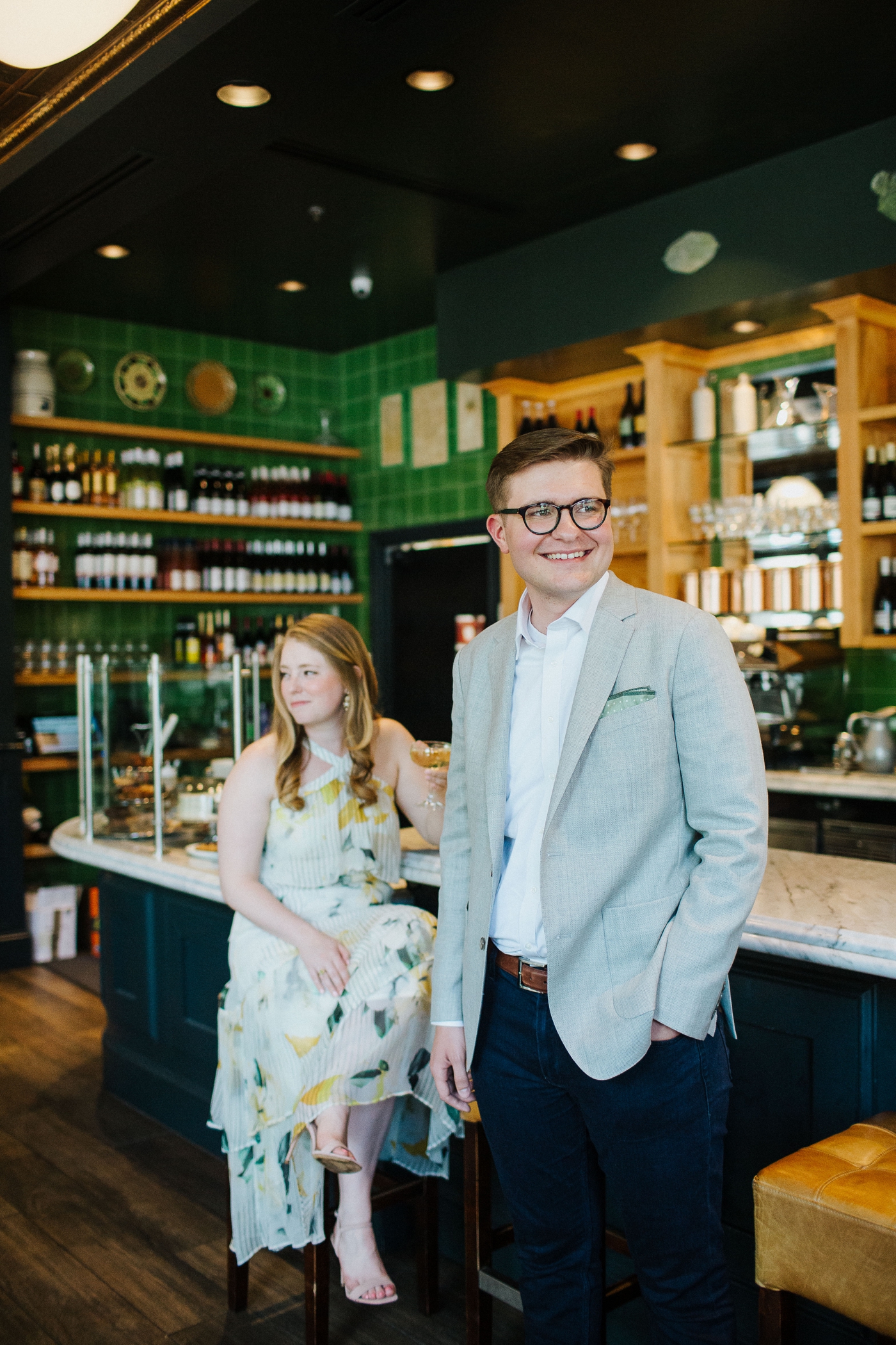 Maddie & Henry’s Inman Park Engagement Session by Izzy & Co.