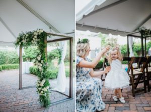 Ceremony at Harper Fowlkes House in Savannah | Izzy and Co.