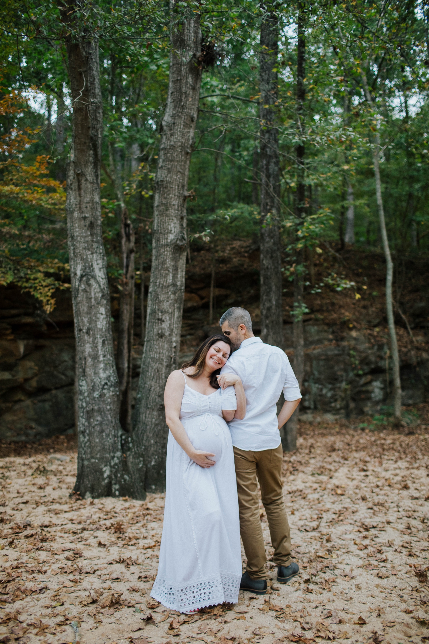 Alison & Tim’s Maternity Session in Athens, Georgia at Ben Burton Park | Izzy and Co.