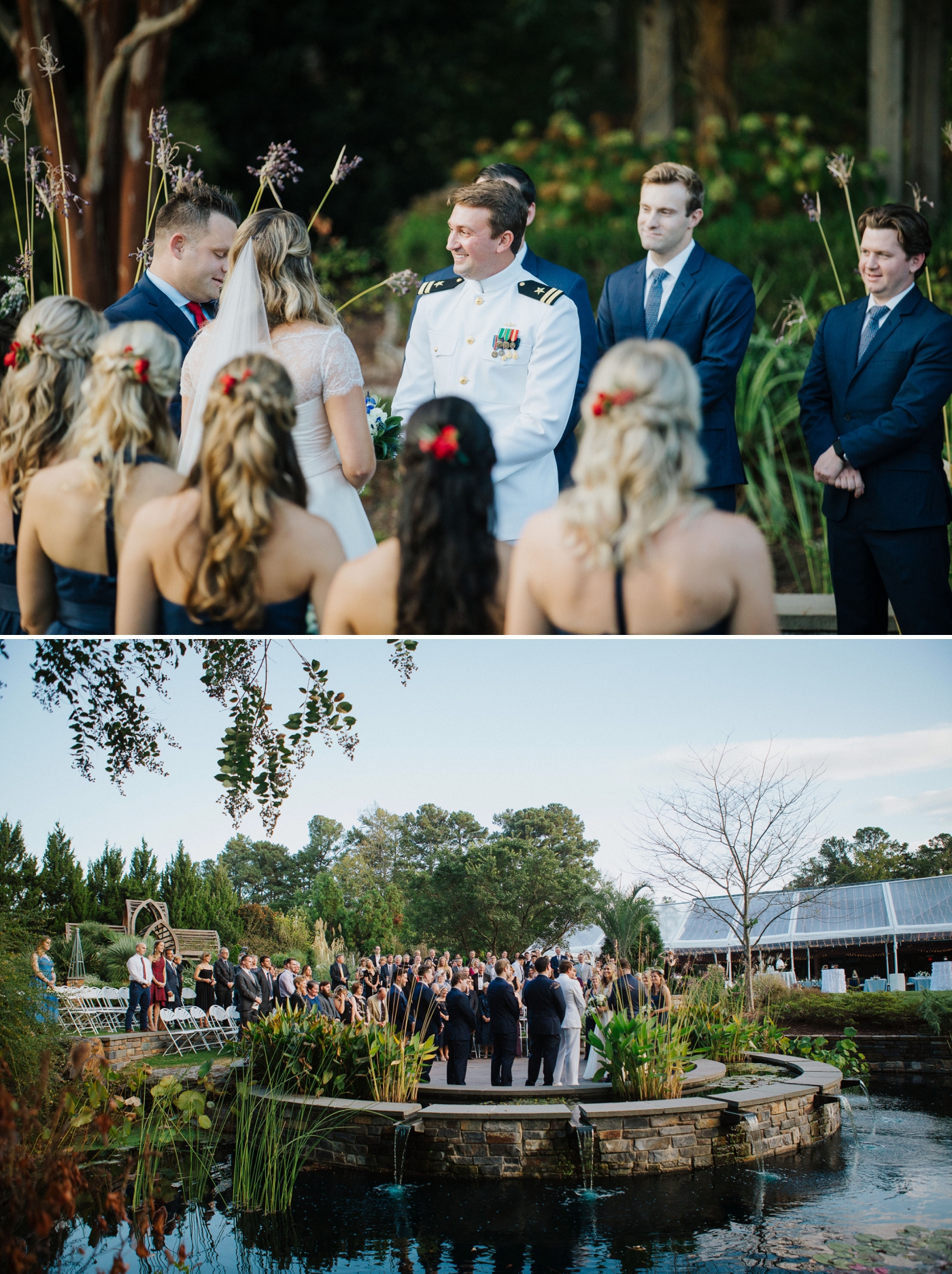 KD & Ben’s Duke Gardens Wedding Ceremony | Izzy and Co.