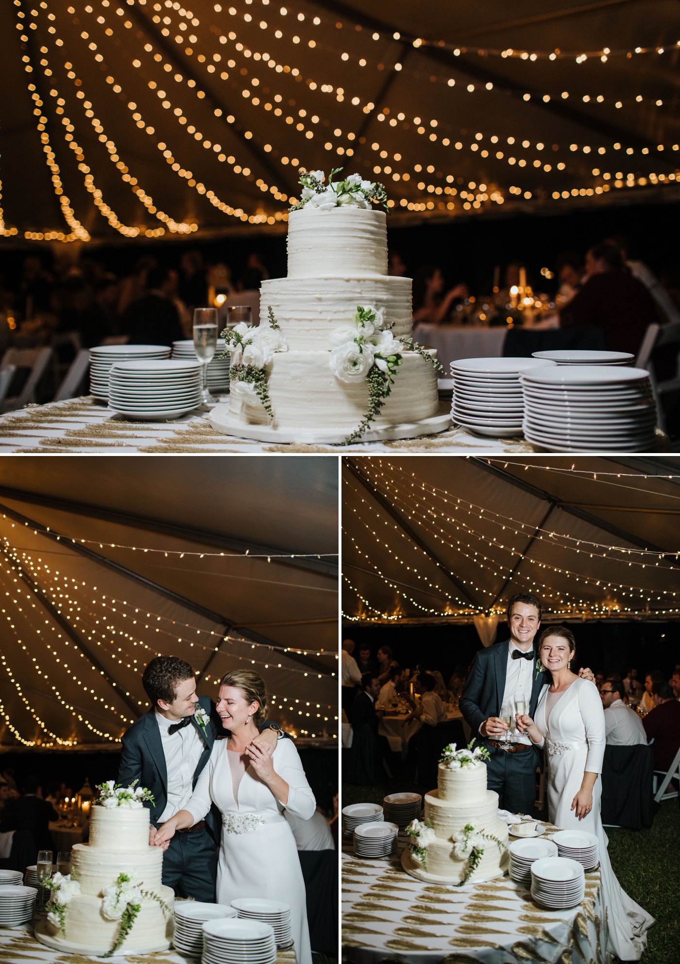 Wedding reception on St. Simons Island at Christ Church Frederica | Izzy and Co. Photography
