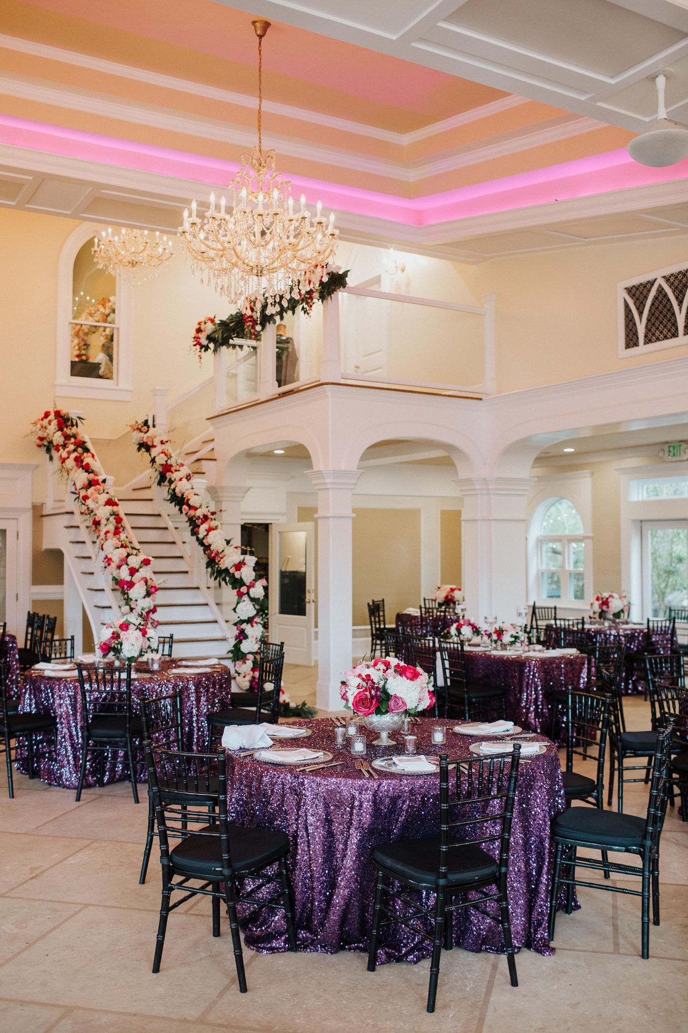 Hot pink and blush wedding at Tybee Island Wedding Chapel | Izzy and Co.