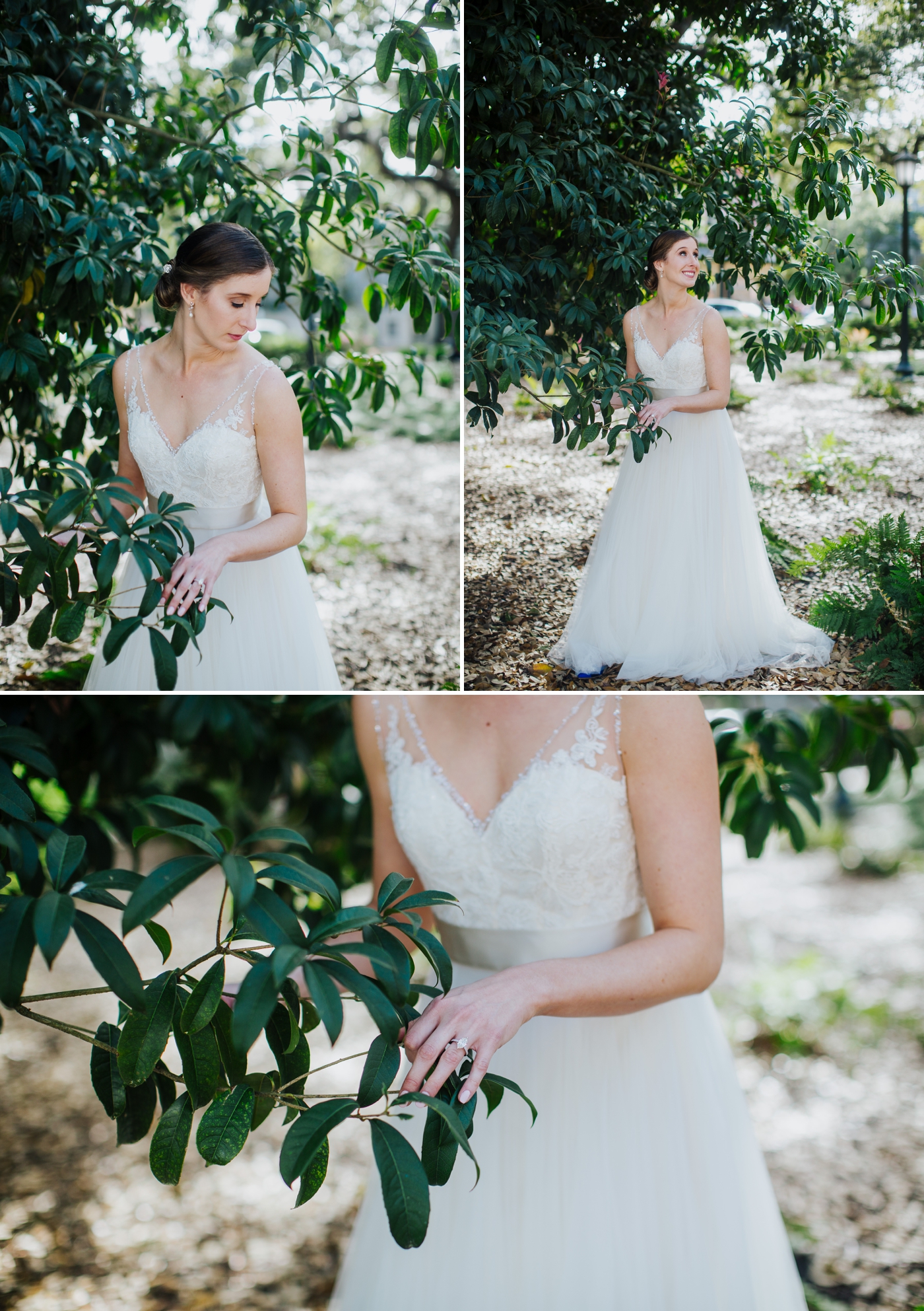 Bride in Cassia Gown by Wtoo from BHLDN