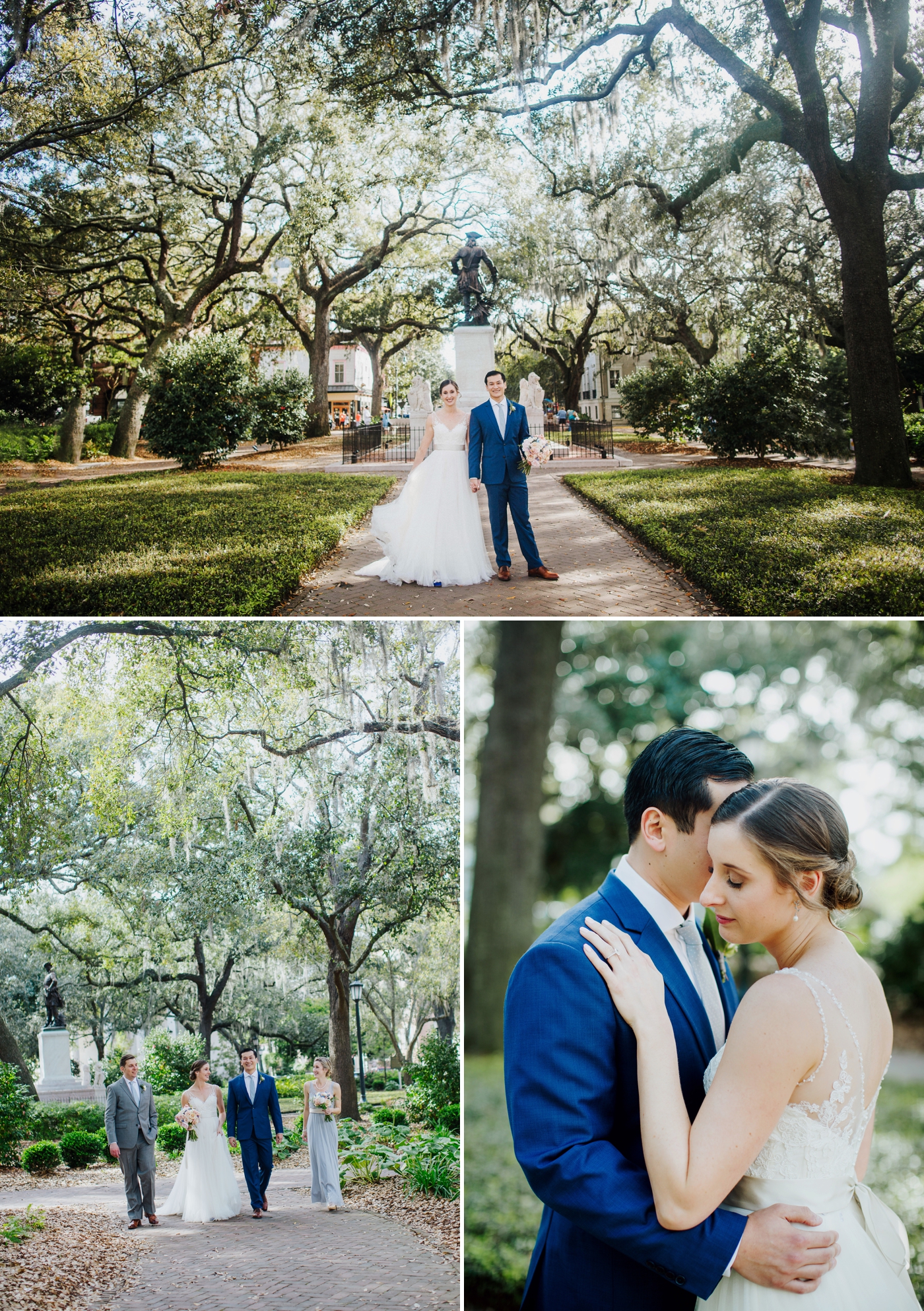 Spring Wedding Ceremony at Forsyth Park | Izzy and Co.