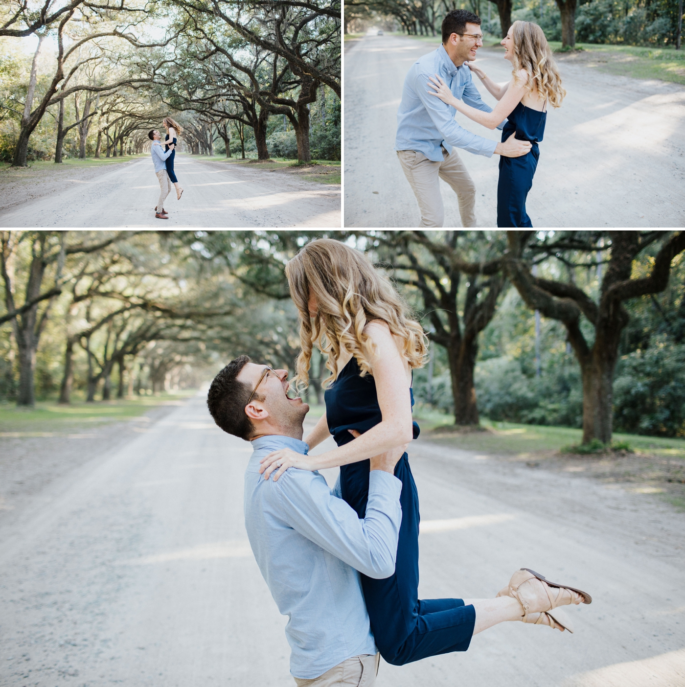 Olivia and Jonathan’s Wormsloe Engagement Session