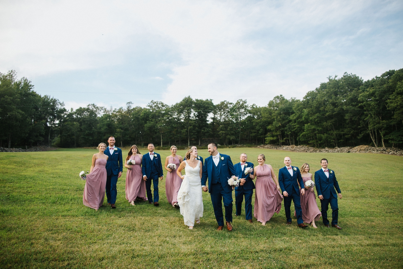 Mountainside wedding with DIY elements - Pocono Mountain Wedding