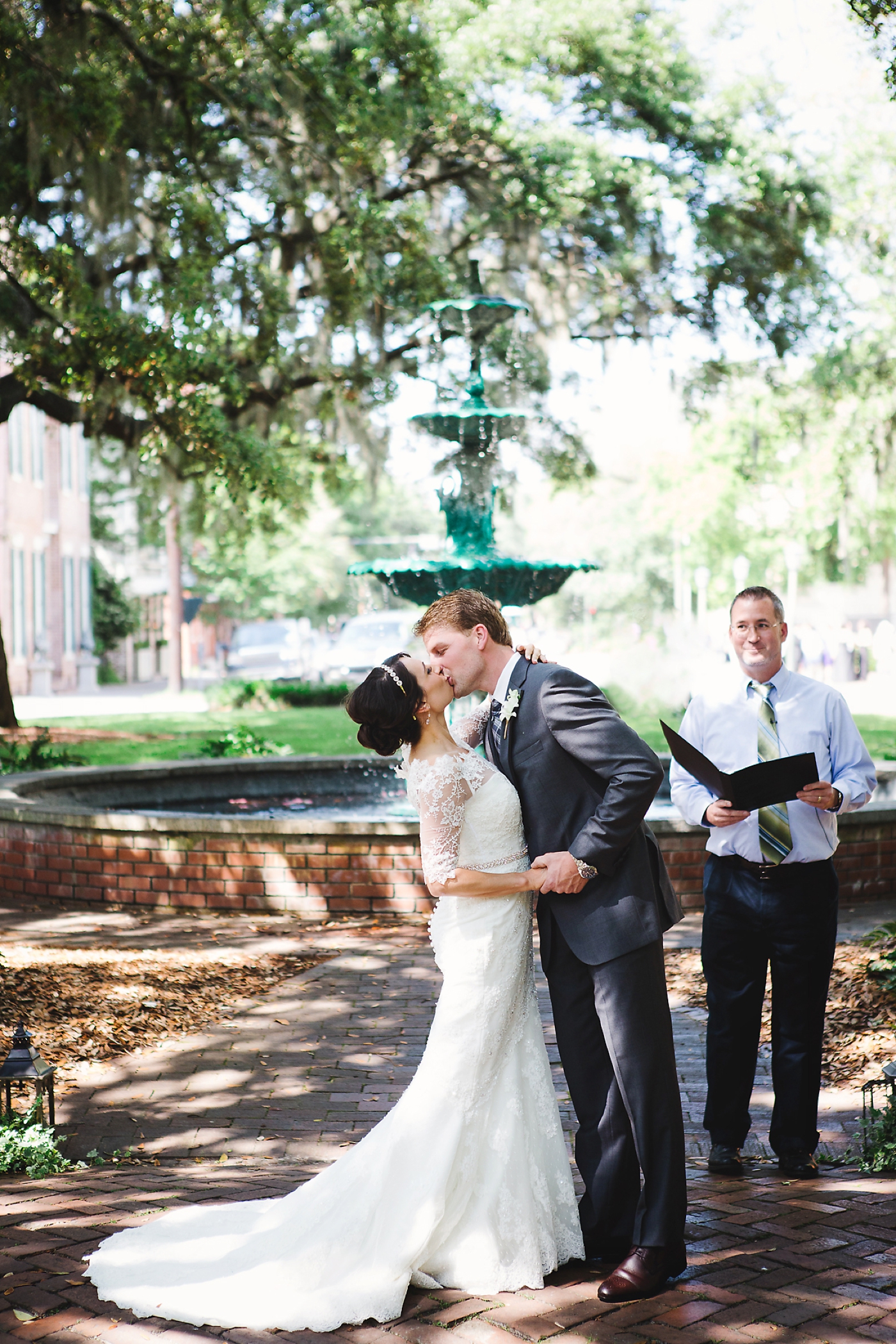Lafayette Square Elopement in Savannah - Izzy and Co.