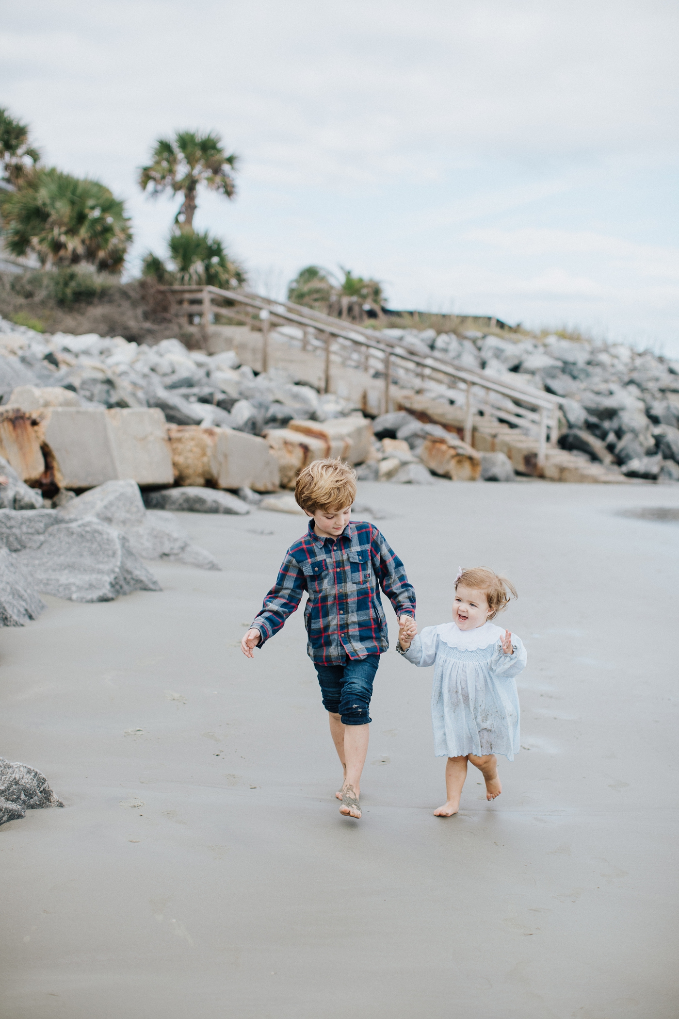 Beach Kids Shoot on Sea Island by Izzy and Co.